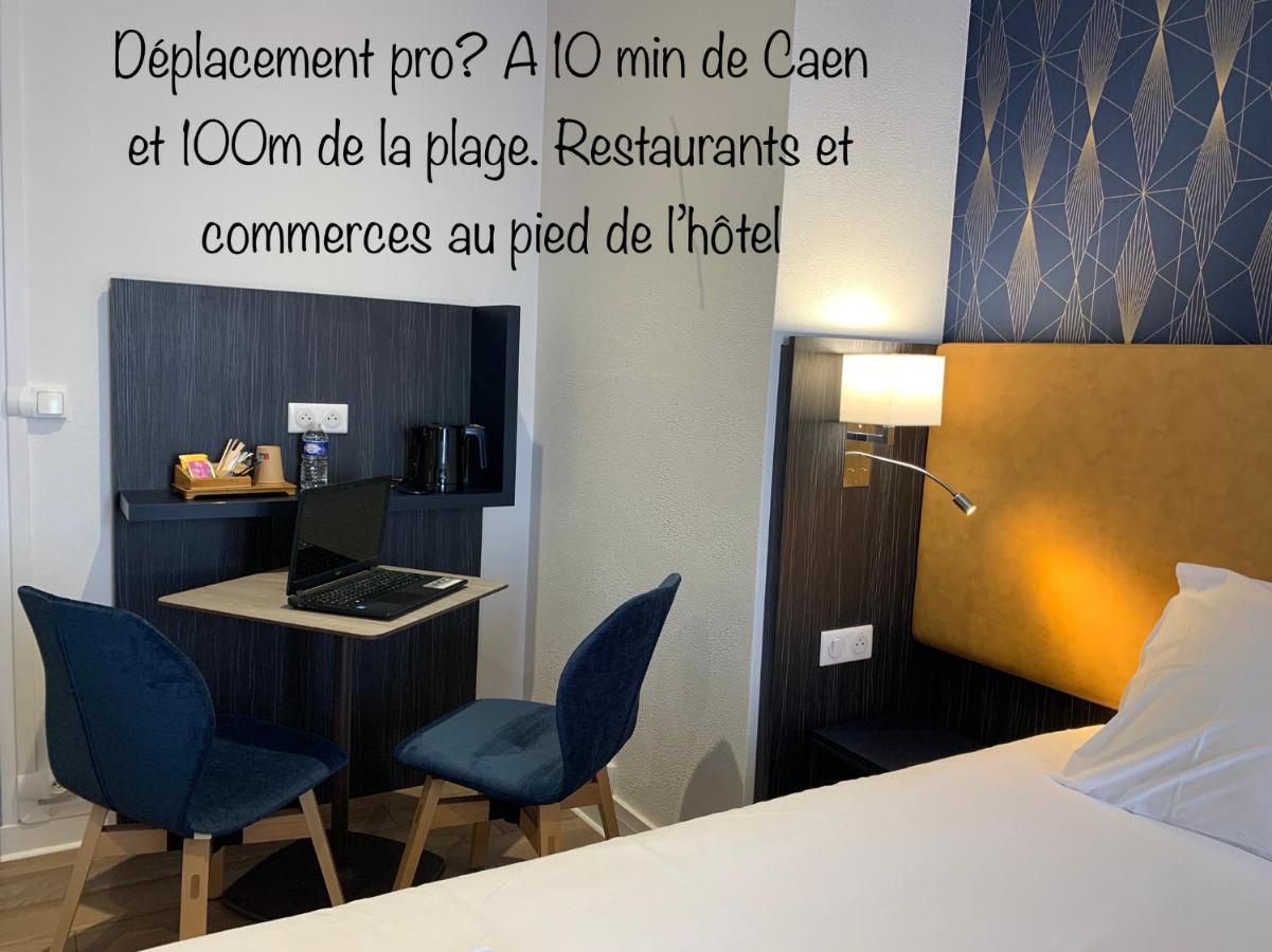 Hotel Le Cosy Riva Bella Ouistreham Exterior photo